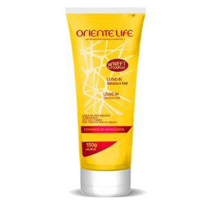Oriente Life Banana e Mel Leave-in Cream, 150 g (5.2 fl oz)