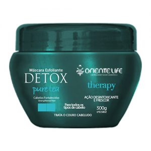 Oriente Life Detox Pure Tea Exfoliating Hair Mask, 300 g (10.14 oz)