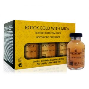 Oriente Life Luz Interior Hair Botox Gold Vials (6) 5 ml each